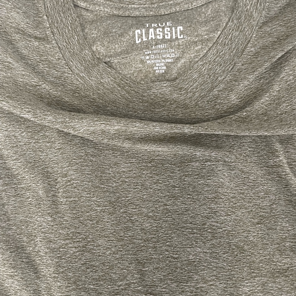 True Classic Heather Gray T-Shirt
